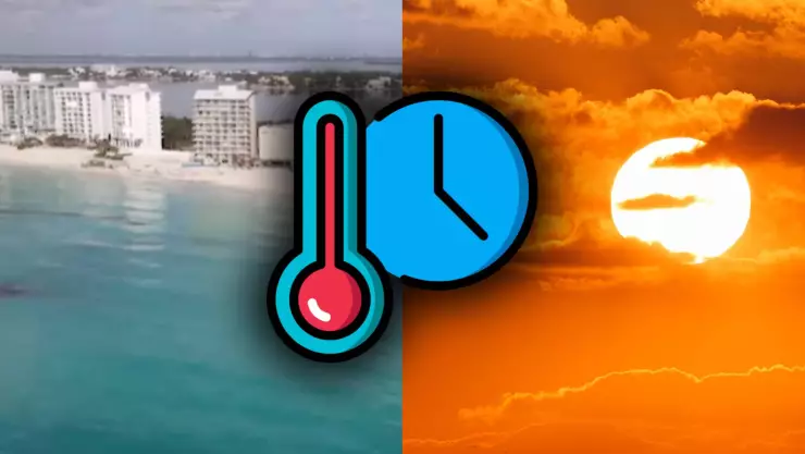 ¡Prepárate, Cancún! Esta es la hora EXACTA de más calor HOY 27 de febrero de 2026