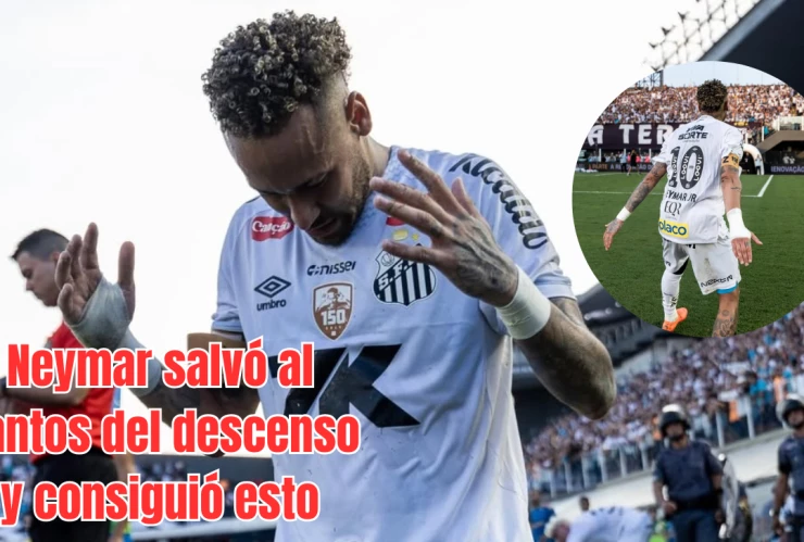 Neymar en Santos