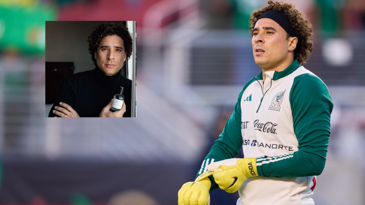 Guillermo Ochoa jugando con la Selección Mexicana en Fecha FIFA