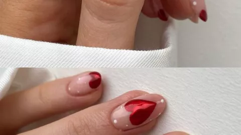 45 diseños de uñas para San Valentín en almendradas o cuadradas: son sencillas, elegantes y sutiles