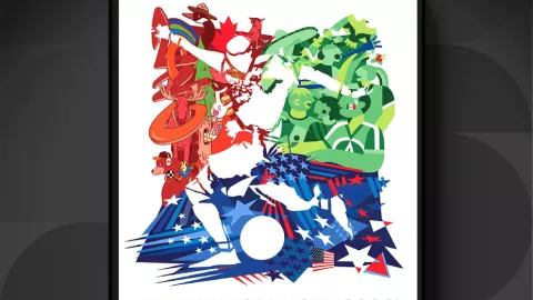 Póster oficial Copa Mundial de la FIFA 2026