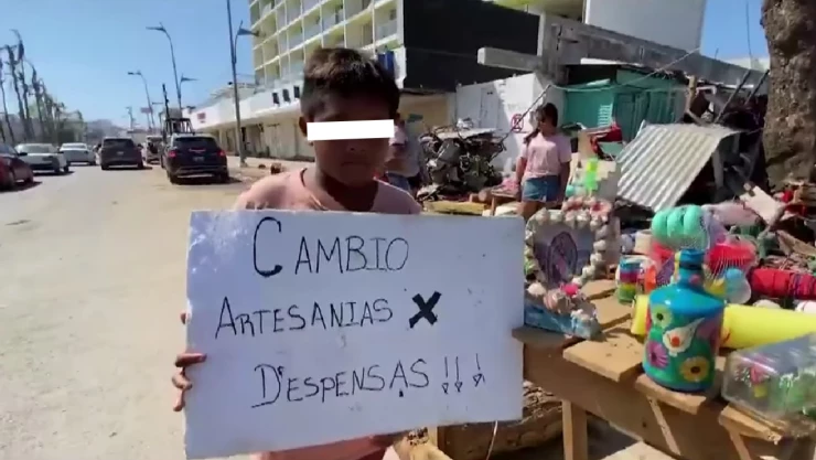 los niños del huracán Otis