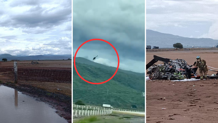 Cae helicóptero Jalisco