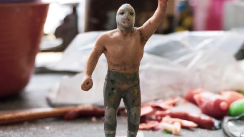 Historia en una figura: El santo de plástico
