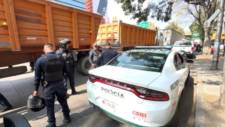 VIDEO: Persecución en la CDMX termina con la captura de dos en Circuito Interior