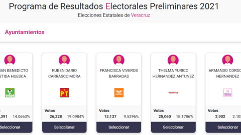 Paquita la del Barrio fue candidata a diputada en Veracruz.