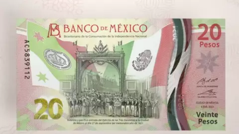 Billete de 20 pesos sale de circulación