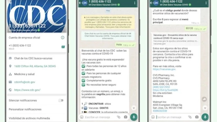 WhatsApp y su chat en español