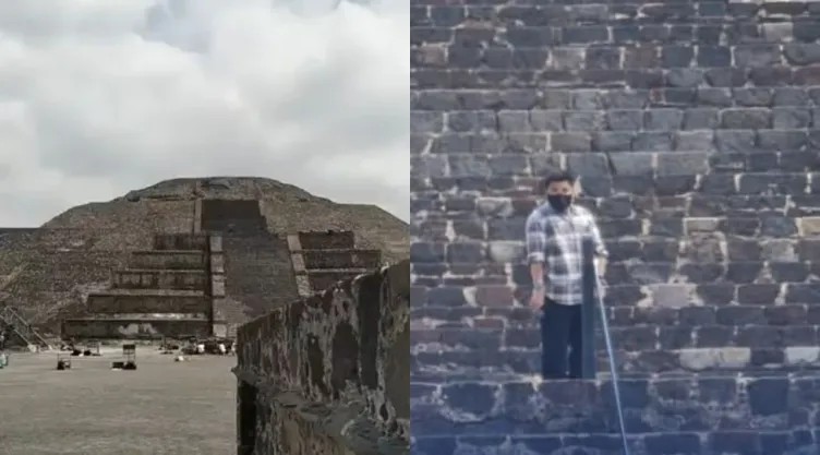 Balacera en Teotihuacán: Muere turista canadiense en la Pirámide de la Luna