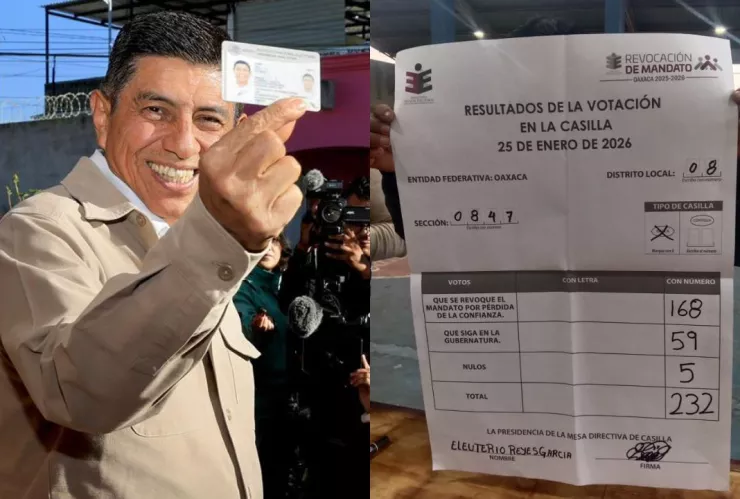 Salomón Jara, gobernador de Oaxaca, tras consulta