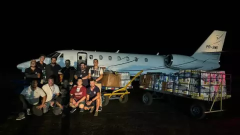 Ante las graves inundaciones en Brasil, Neymar Jr envió aviones privados con ayuda para las víctimas