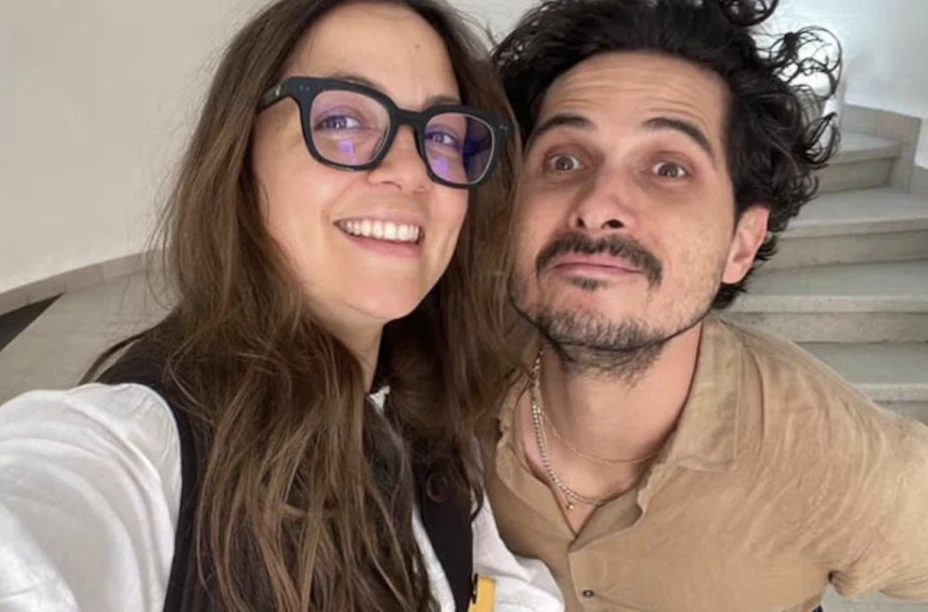Natalia Lafourcade y su esposo Juan Pablo López-Fonseca.
