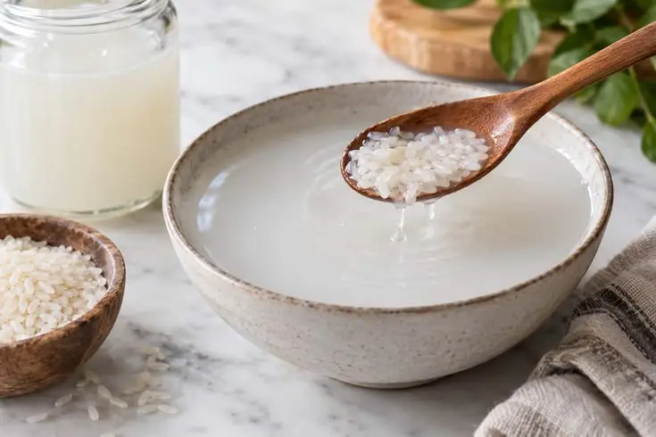 Arroz cuidado del cabello China