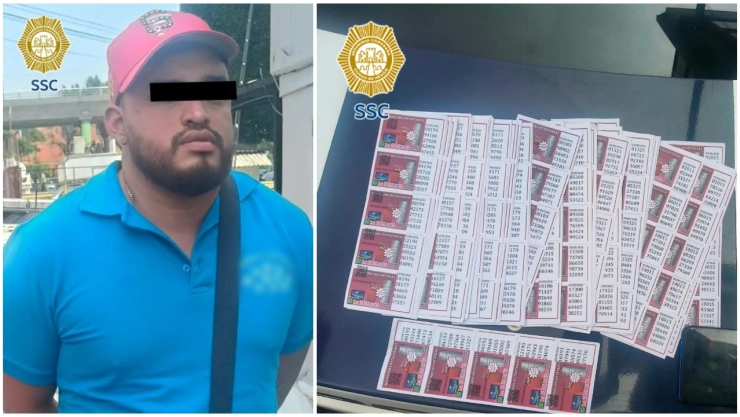 Boletos falsos para una supuesta rifa en CDMX son decomisados.