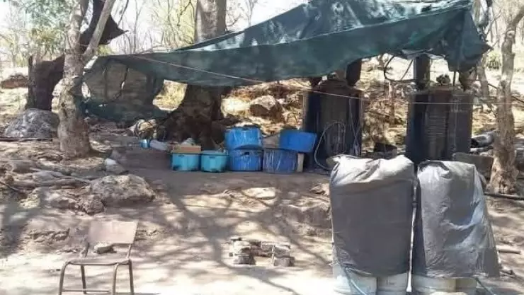 Laboratorio clandestino Coyuca de Catalán, Guerrero