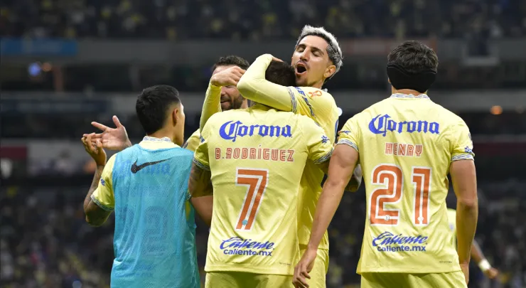 Brian Rodríguez festeja gol contra FC Juárez Apertura 2023