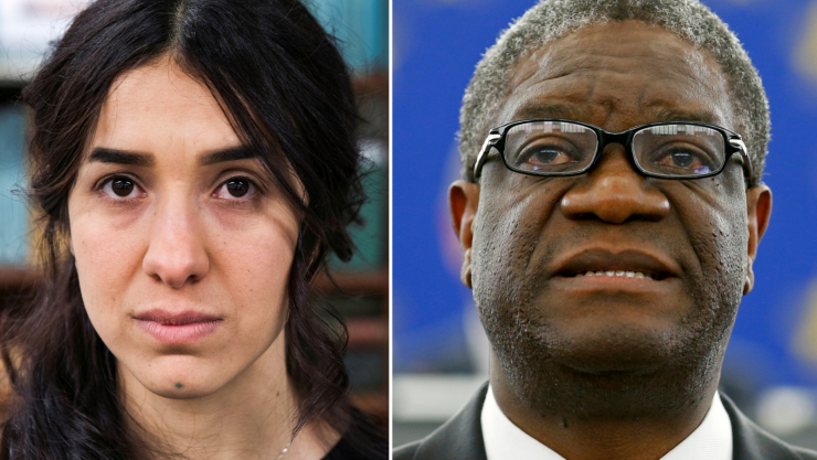Denis Mukwege y Nadia Murad reciben el Nobel de la Paz