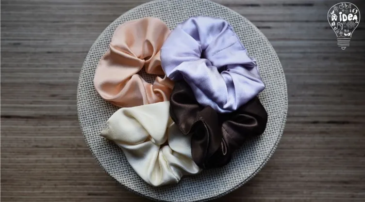 Manualidades de Tela 3 proyectos para hacer scrunchies y moños con retazos que tengas en casa.jpg