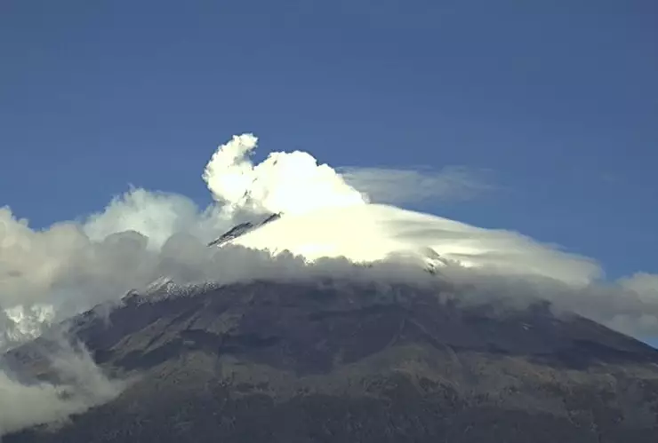 Volcán Popocatépetl hoy 16 de agosto de 2024