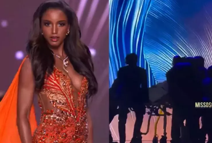 VIDEO: Así fue la BRUTAL caída de Miss Jamaica, Gabrielle Henry, que la llevó al hospital