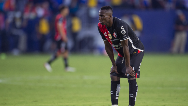 Julián Quiñones, jugador del Atlas