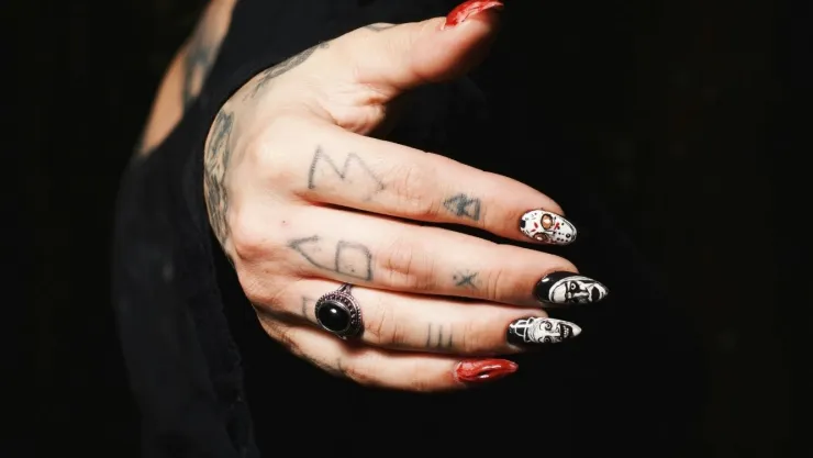 uñas rockeras