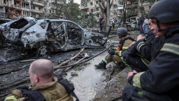 Ataque ruso en Kiev