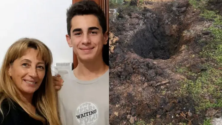 ¡Le decía que era todo para él! Joven habría asesinado a su madre y ocultado el cuerpo en el patio de su casa
