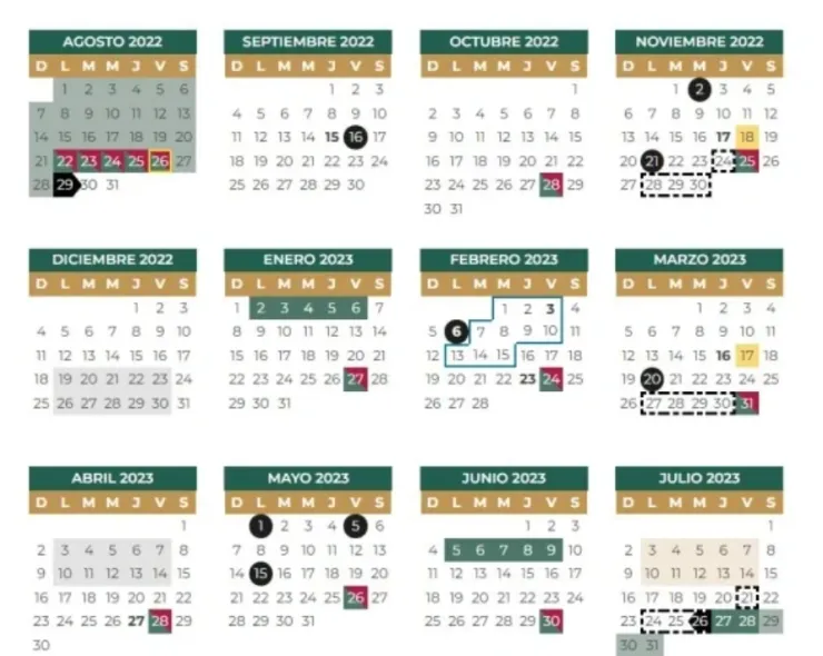 En el caso de los estudiantes, el calendario SEP establece que las vacaciones de Semana Santa inician el 3 de abril