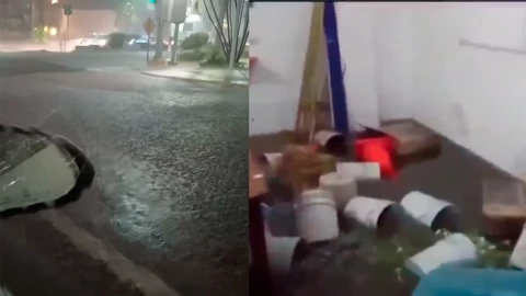 Inundaciones por lluvias en Tabasco