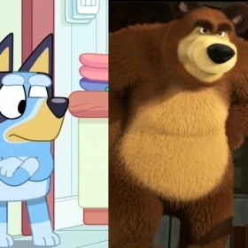 4 capítulos de Bluey y Masha y el Oso que ayudan a los niños a controlar el enojo y expresar lo que sienten