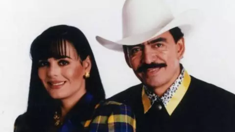 Maribel Guardia y Joan Sebastian.