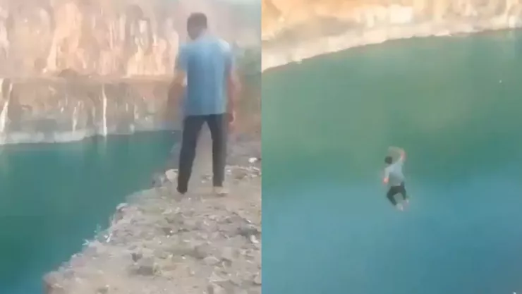 Joven salta 30 metros al agua y muere