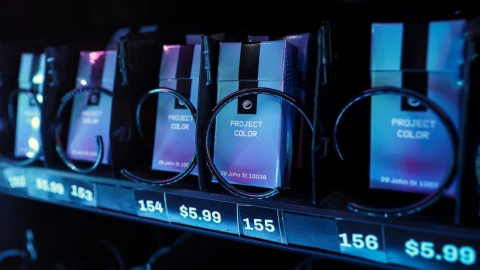 máquina expendedora obras de arte