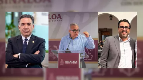 Nueve acusados por nexos con el narcotráfico junto con el gobernador de Sinaloa, Rubén Rocha Moya. .jpg