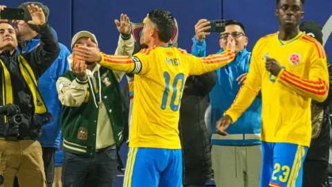 James Rodríguez en Colombia