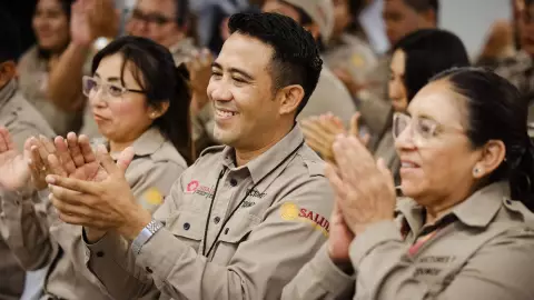 Se entregan 39 bases laborales a trabajadores del Programa de Vectores de los Servicios Estatales de Salud