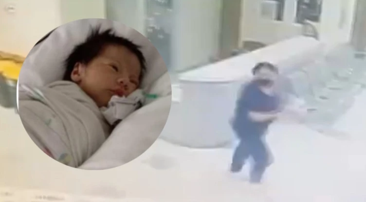Sustraen a bebé de 1 mes