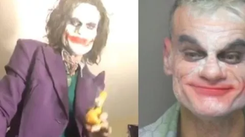 Se disfraza de El Joker y transmitió en vivo amenaza terrorista ya fue sentenciado.