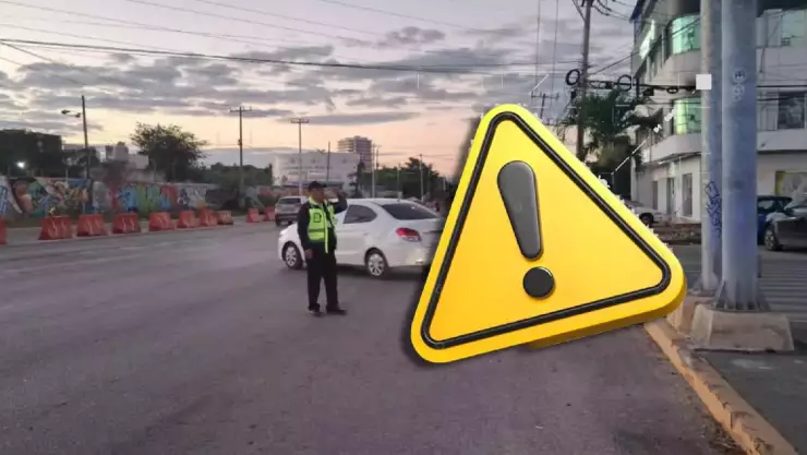 Reporte de tráfico en Cancún hoy y cierres viales por obras: 25 de febrero de 2026