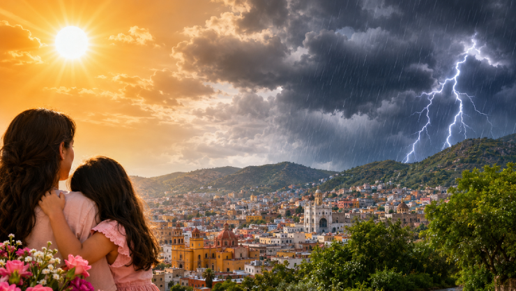 Lluvias en Guanajuato hoy Día de las Madres
