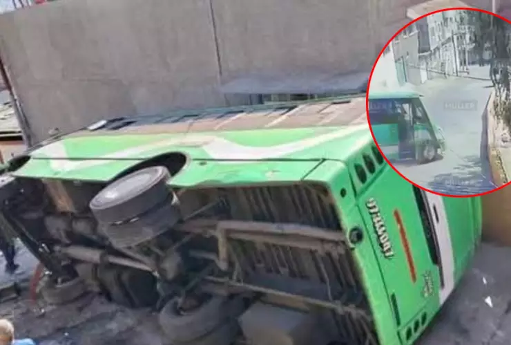 volcadura-camion-tlalnepantla-edomex-ruta-18-accidente-video