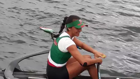Kenia Lechuga la ganadora de la Copa del Mundo de Remo 2025