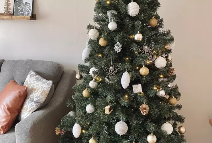 Árbol de Navidad plegable
