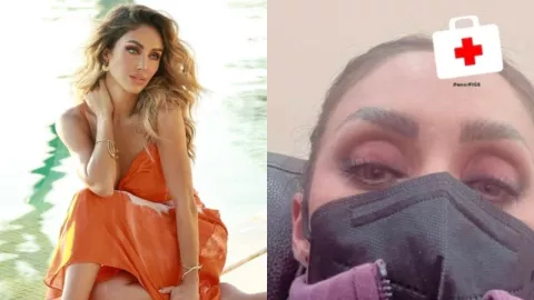 Anahí sufre un accidente en su oído