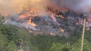 FOTOS: Incendio La Malinche obscurece el cielo en Puebla y Tlaxcala hoy 15 de abril de 2025