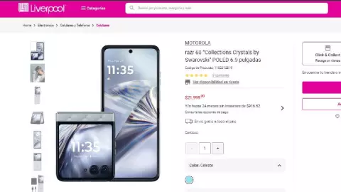 Liverpool Moto Razr 60