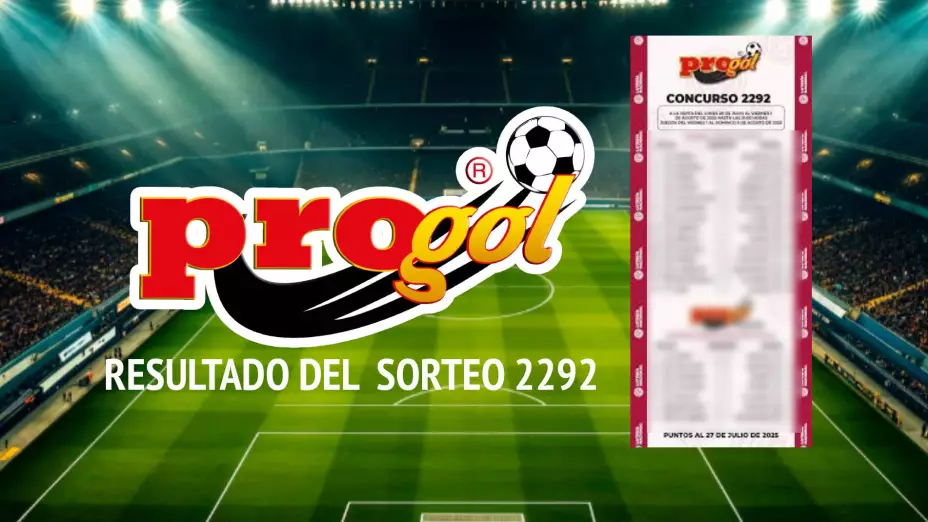 Resultado Progol 2292: Checa la quiniela ganadora del viernes 1 al domingo 3 de agosto de 2025