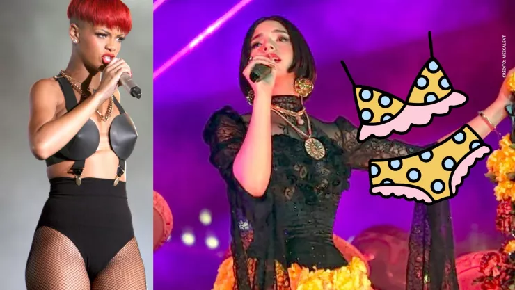 Filtran FOTOS de Ángela Aguilar en lencería para el desfile de Rihanna.