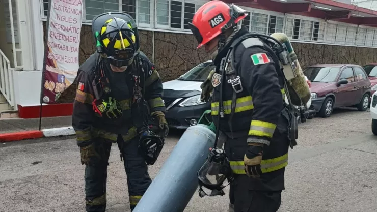 Suspendieron clases en escuela de Aguascalientes por fuga de gas; esto sabemos
